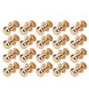 20PCS 9 X 8mm DIY Copper Rivets Round Head Nipple Nail Bag Shoes Accessories for LeatherGun Color 9
