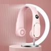 New Hanging Neck Fan USB Charging Portable Small Fan Student Office Sports Digital Display Hanging Neck Fan Portable Summer cool