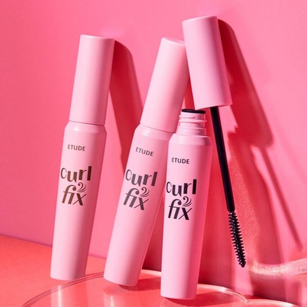 ETUDE Curl Fix Mascara 8g Gray Brown, Korean