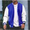 Men S Hooded Baseball Jacket Slim Fit Cardigan Sport Casual Wear