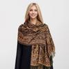 Poncho Stoles Cashmere Scarf Thick Pashmina Women Neckerchief Fashion Winter Warm Shawl Wrap