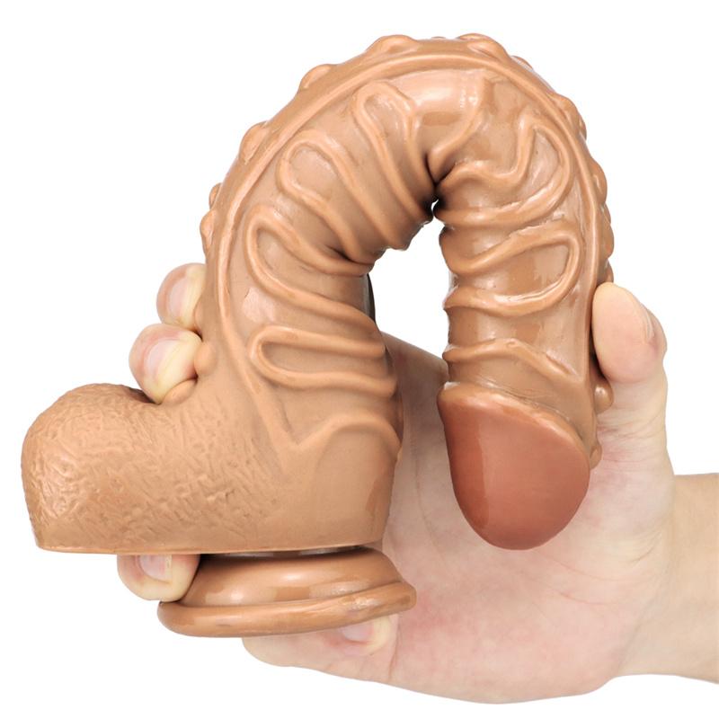 Allosaurus Female Simulation Dildo Crystal Transparent Dildo Adult Female Masturbation Stick