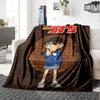 1pz Detective Conan Mystery Case Coperta in Flanella Super Morbida Carina Confortevole per Viaggio Biancheria da Letto Divano Divano Coperta Y7238