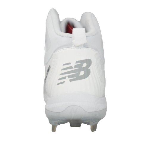 New Balance Buty do baseballu Pure Cell Mid Cut Zintegrowane Białe M4040 Tw7