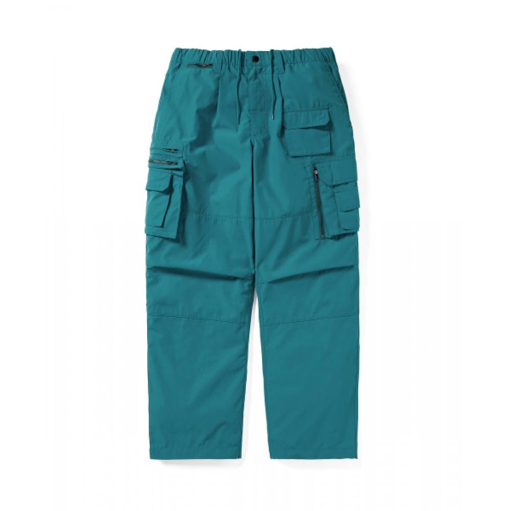 Thisisneverthat Crazy Multi Zip Pant Turquoise S