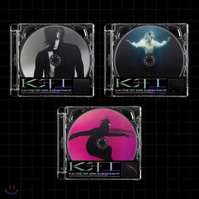 KAI - 1st Mini Album: KAI [Jewel Case Ver.] [1 Out of 3 Covers Will Be Sent Randomly]