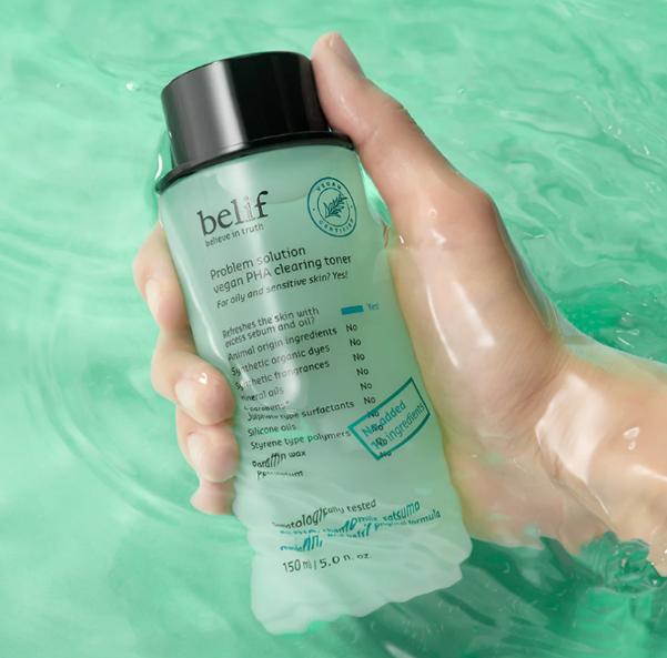 belif Problem Solution Vegan PHA Clearing Toner 150ml
