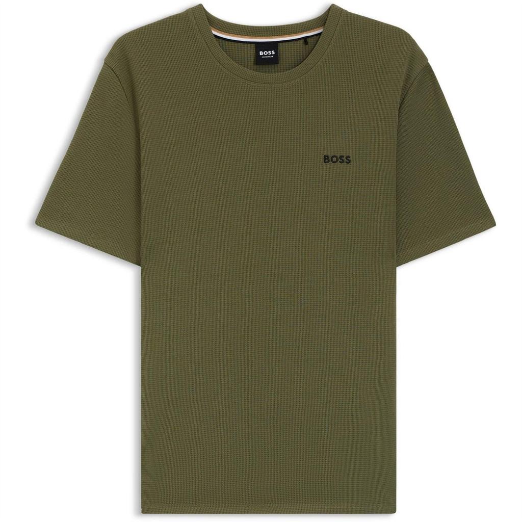 BOSS Mens Waffle Knit Pyjama Top