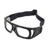 Sport Goggles Free Regulable Design Curved Fit Frame Impact Resistant PC Material Protective Basketball Glasses for Kids Black