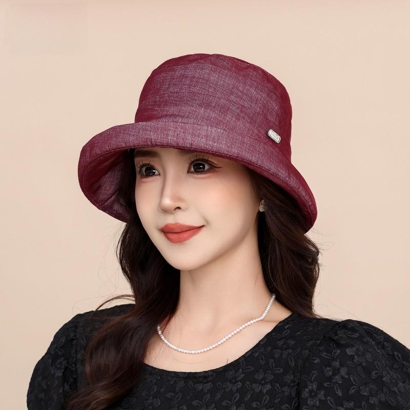 Summer Ladies Mesh Sun Hat With Wide Brim For Outdoor Sun Protection