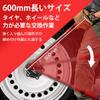 EZARC Torque Wrench Socket Angle Preset Type Accuracy Overall Length 600mm Chrome Molybdenum Steel Tire Change Rotation Reverse Thread Compatible