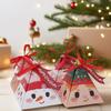 16 Pcs Christmas Treat Boxes Portable Candy Goody Container for Snacks Biscuits Cupcakes Chocolates Lollipops Party Favors