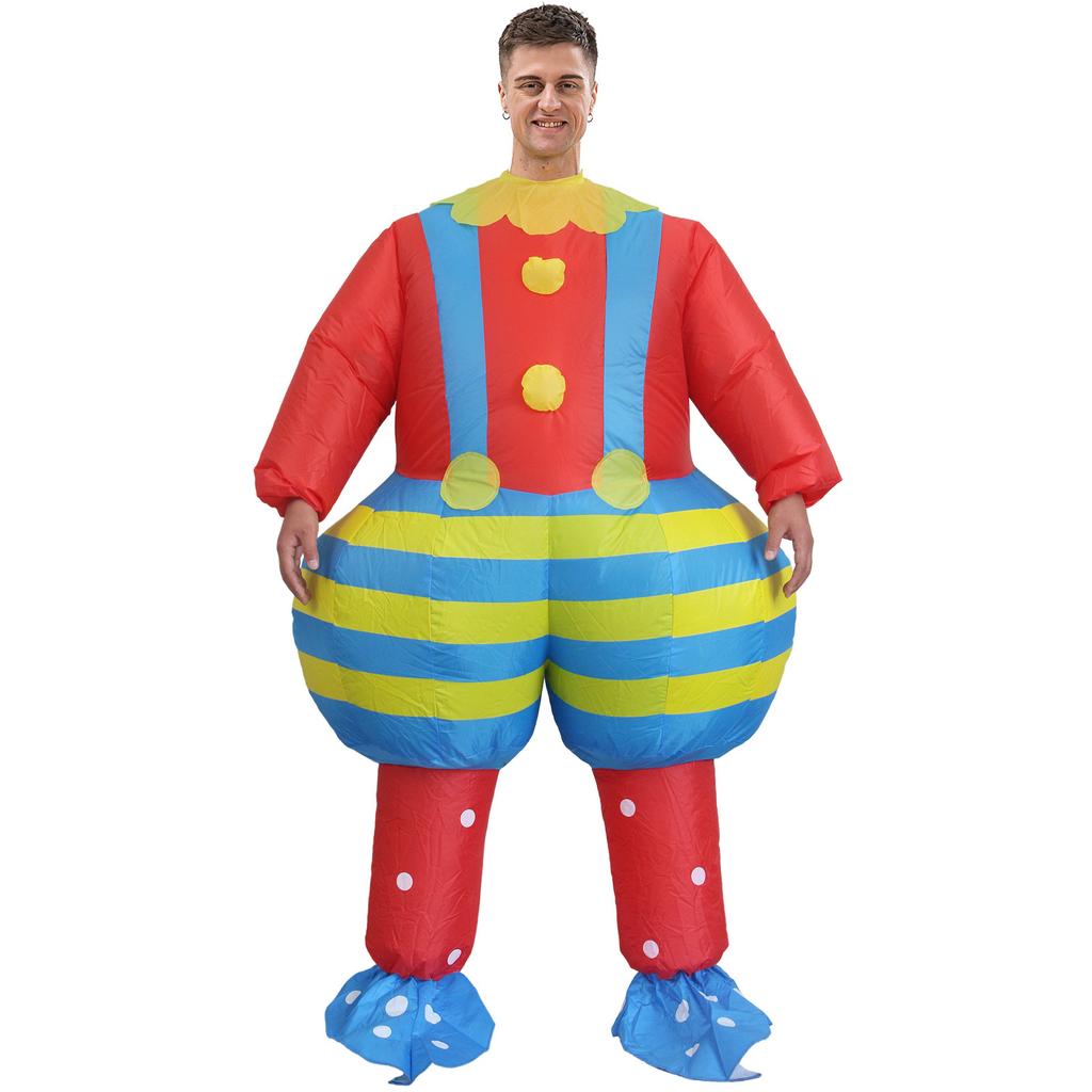 Halloween Doll Costume Adult Cartoon Doll Funny Funny Props Funny Clown Inflatable Suit