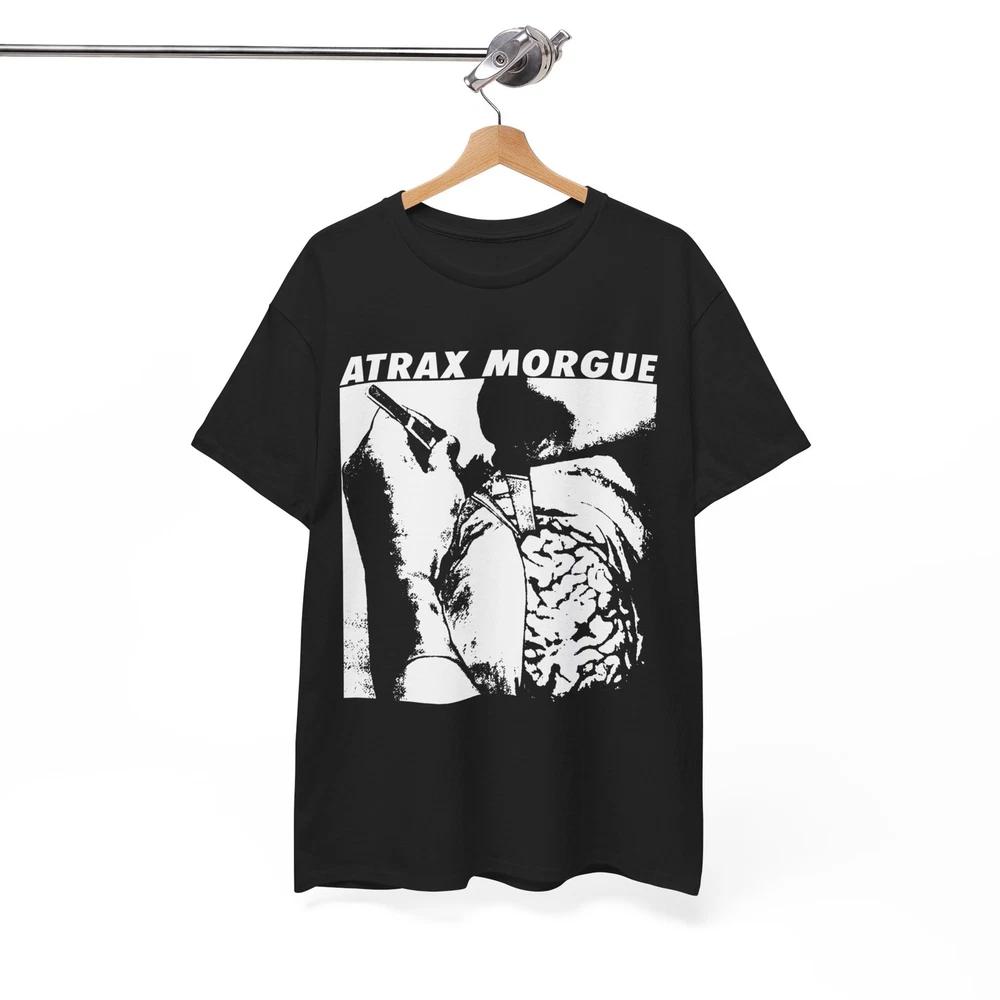 ATRAX MORGUE Shirt, Whitehouse wolf eyes prurient noise industrial coil merzbow S