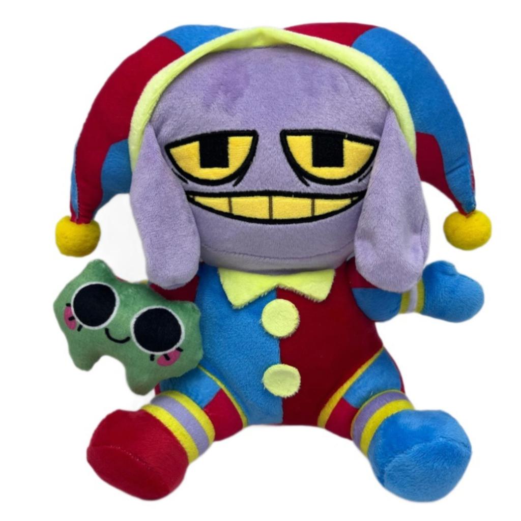 Soft Plush Jester Doll with Cartoon Character Design Stuffed Toy for Collectors and Decoration Suitable for All Ages