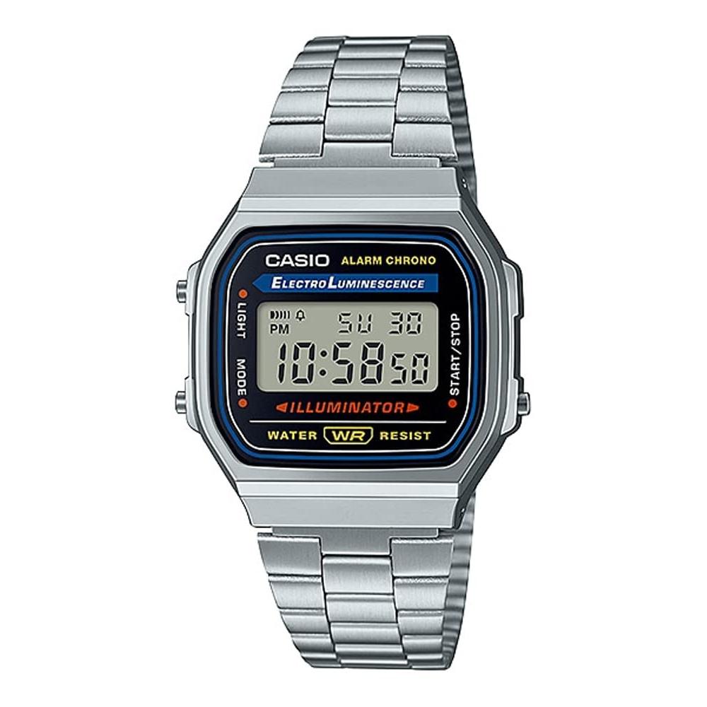 

[CaSio] CaSio цифровые наручные часы Standard A168wa 1w мужские S женские детские серебристые overSeaS модель []
