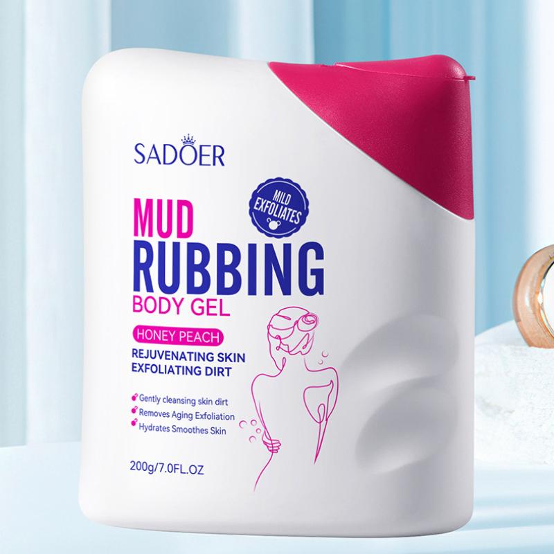 Mud Yubao 200ml SADOER Cleansing Pores Body Cleansing Scrub