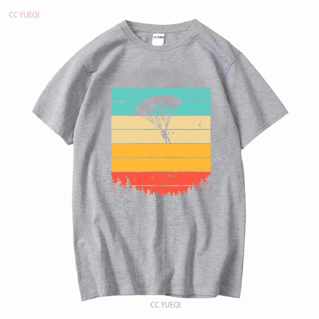 Cool Skydiving Art Skydiver Parachute Skydive T Shirt SweaT 21323 long or short sleeves vintage Washed graphic designer clothes