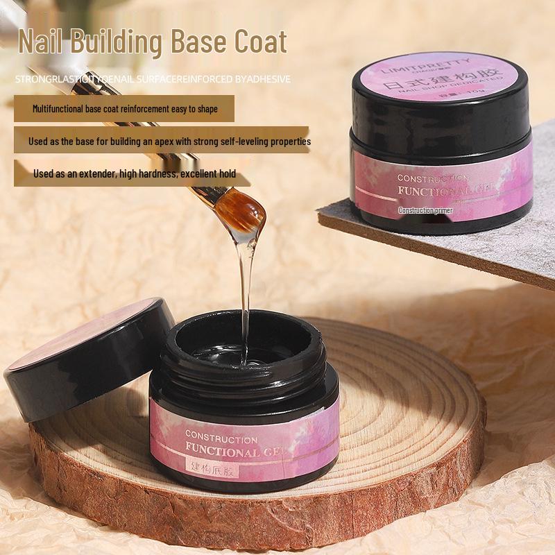 

Японский базовый гель для нейл-арта: Долговечная коррекция, моделирование, выравнивание, наращивание и укрепление без липкого слоя.