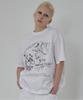 Dieomaidieo Plant Graphic T-Shirt (White)