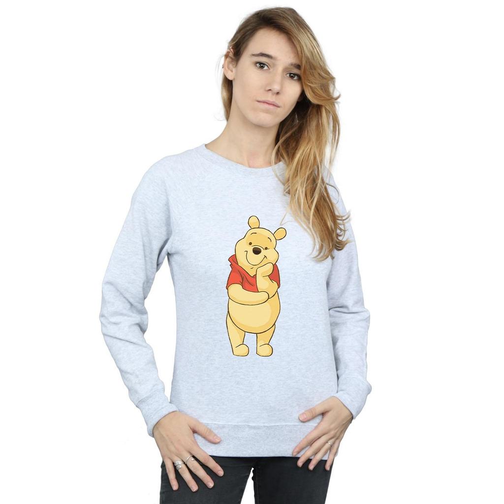 Disney Womens/Ladies Winnie The Pooh Cute Sweatshirt