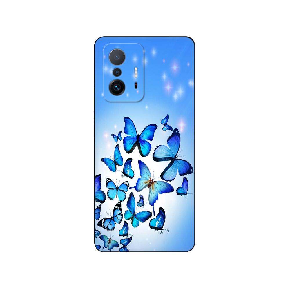 Pro Xiaomi 11T Pouzdro Pro Xiaomi 11T Pro Měkké pouzdro Silikonový Telefon Zadní kryt Xiaomi11T mi 11 T 11TPro coque 6,67palcový černý tpu obal