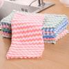 2Pcs Small Square Towels Extra Soft Highly Water Absorption Non-Fading Quick Dry Hand Wipe Towels Bathroom Supplies