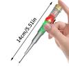 Test Pen Color Double Light Sensor Beep Alarm Electrician Test Broken Zero Fire Wire Detection Pen High Bright Electrician Pen
