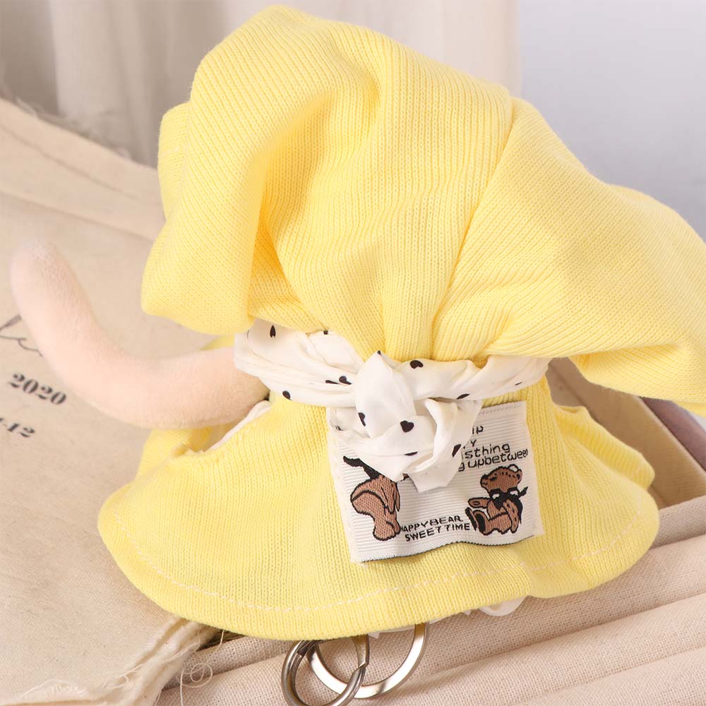 Yellow Hat 20cm Cotton Doll Clothes Elven Cloak Cotton Doll's Clothes 20cm Cotton Doll