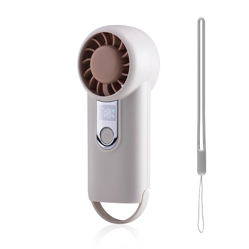 2026 High-Speed USB Rechargeable Handheld Fan: Portable, Five-Speed, Customizable Logo, Strong Wind Fan