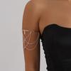 Silver Body Chain Zinc Zinc Alloy Armlet Upper Arm Bracelet Vintage Arm Cuff Bracelets  Party
