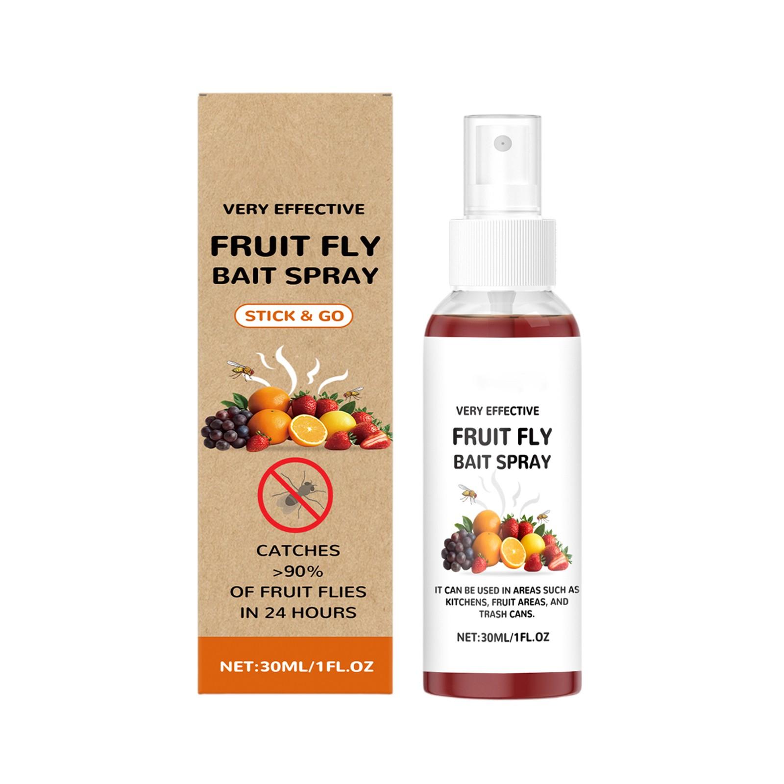 

Средство от плодовой мушки с фруктосорбитолом высокоэффективно для отлова на кухне, безопасно 30 мл One Size жёлтый