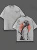 A  Shanyi Pattern Tshirt Anime Demon Slayer Blade Y2K Street Style Tshirt Summer New Product Suitable for Both Men and Women