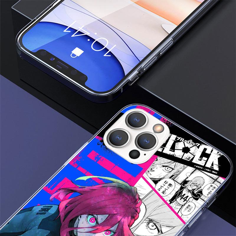 Blue Lock Chigiri Hyoma Phone Case For iPhone 17 Air 16 15 Pro Max 14 Plus 13 Mini 12 11 Cover 7 8 SE Silicone Shell Print Funda