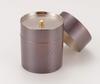 Yamashita Kogei Copper Tea Caddy in Bronze Wooden 121100029 (with Strainer) Finish, Box,