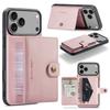 2 In 1 Magnetic Detachable Leather Cards Solt Wallet Case For iPhone 17 Pro Max 16 Plus 15 14 13 12 11 Phone Holder Bag Cover