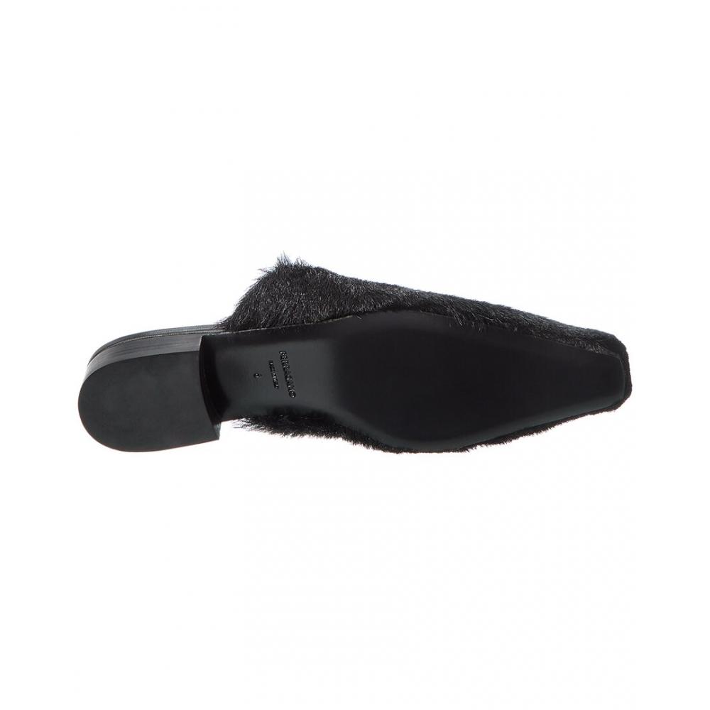 Salvatore Ferragamo Ferragamo Haircalf Mule Nero