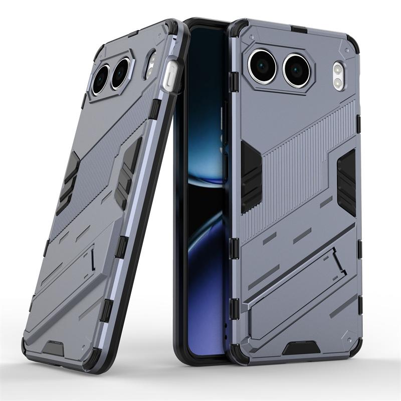 Para Capa OnePlus Nord 4 5G Armadura Magnética À Prova de Choque com Suporte Capas de Celular para One Plus Nord4 1+Nord 4 2024 CPH2663 6.74" Capa Traseira