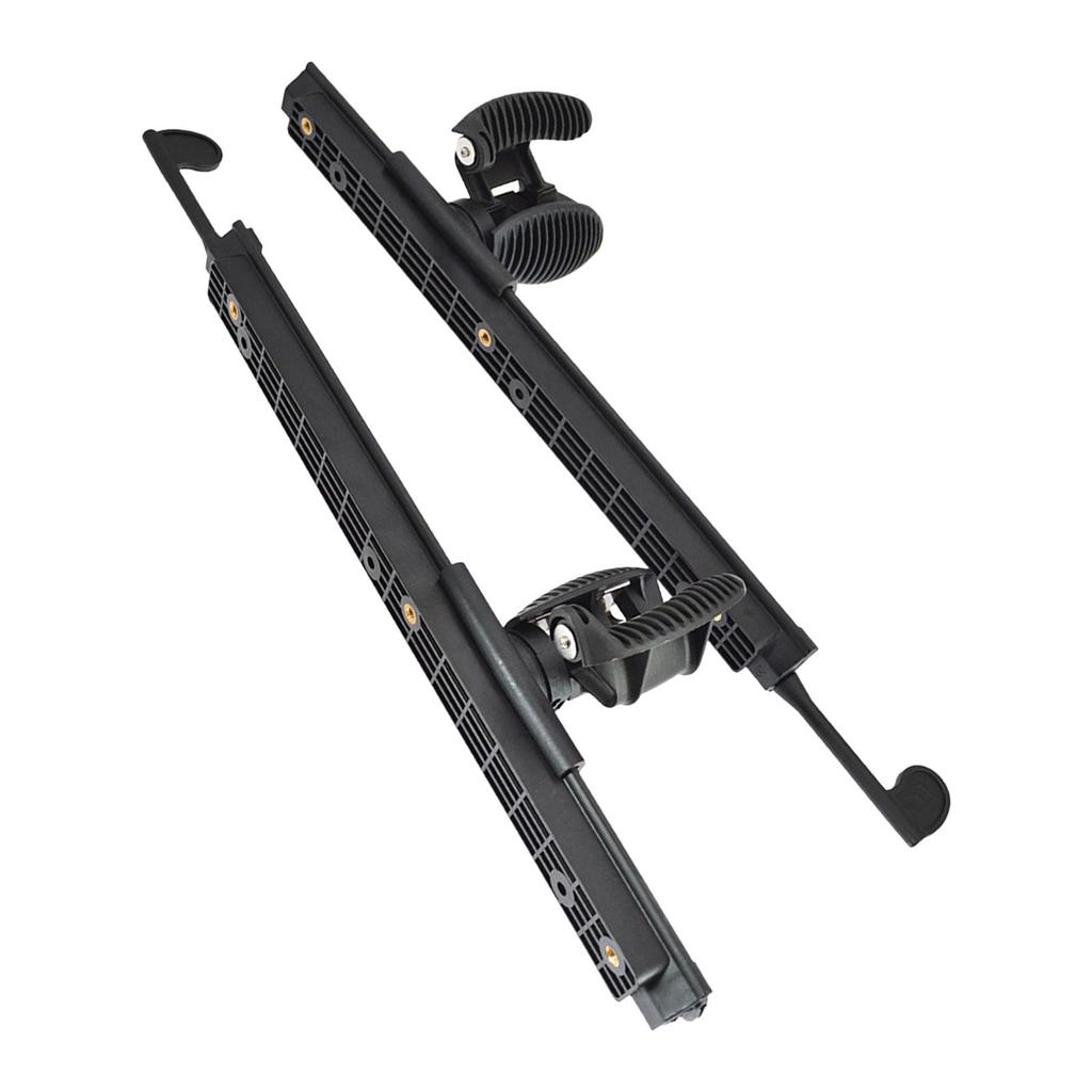 1 Pair Adjustable Kayak Pedal Foot Rest Rudder Control