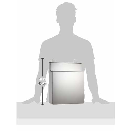 Endo Shoji TKG Large Stainless Steel Knife Holder, 2 Tiers, with Nailed Rubber Plate, Width X Depth X Height (mm): 300 X 100 X 370 Mm. Simple, Easy-to