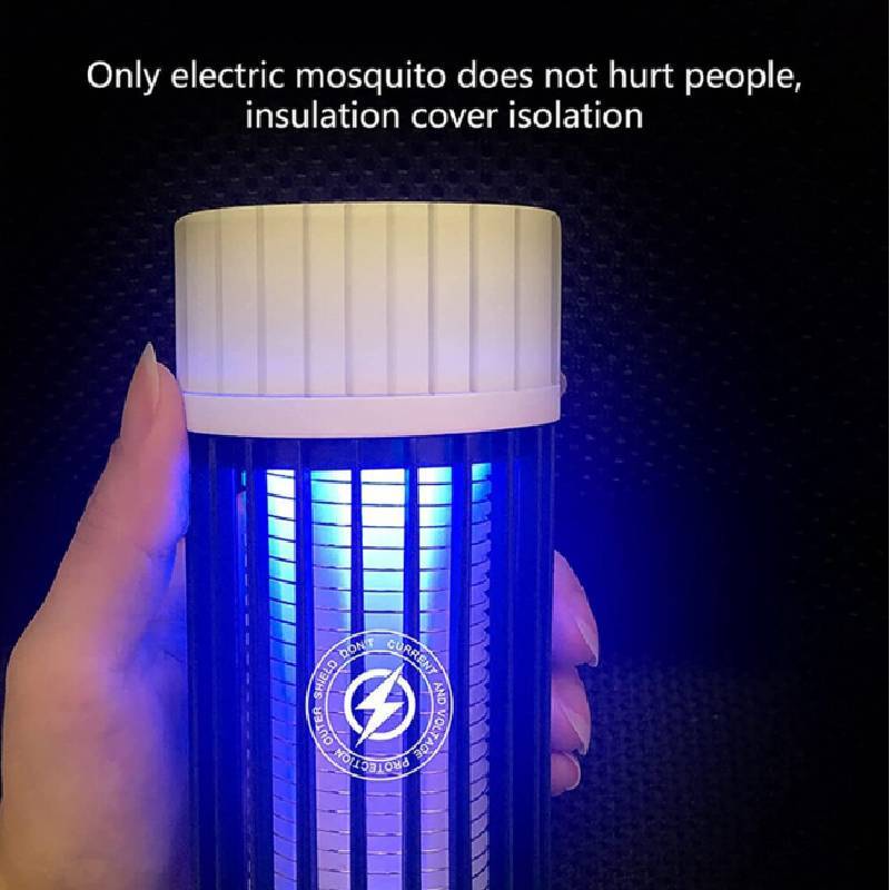 Portable Mosquito Killer Lamp With Led Light And Usb For Outdoor Use