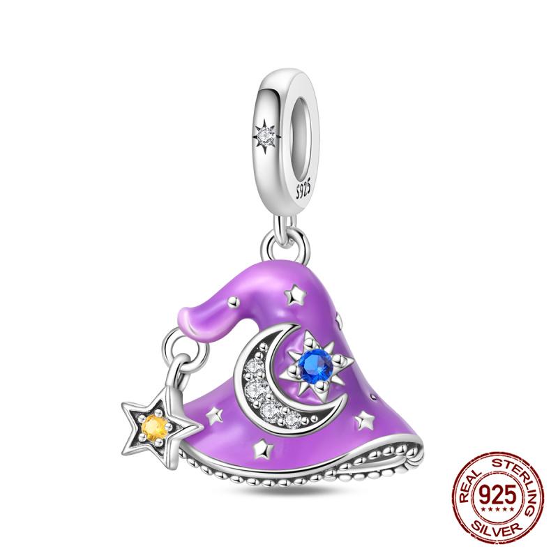 Winter Series Ski Polar Bear Snowman Charms Fit Original Bracelet DIY Jewelry Making Women Gift 100% 925 Silver