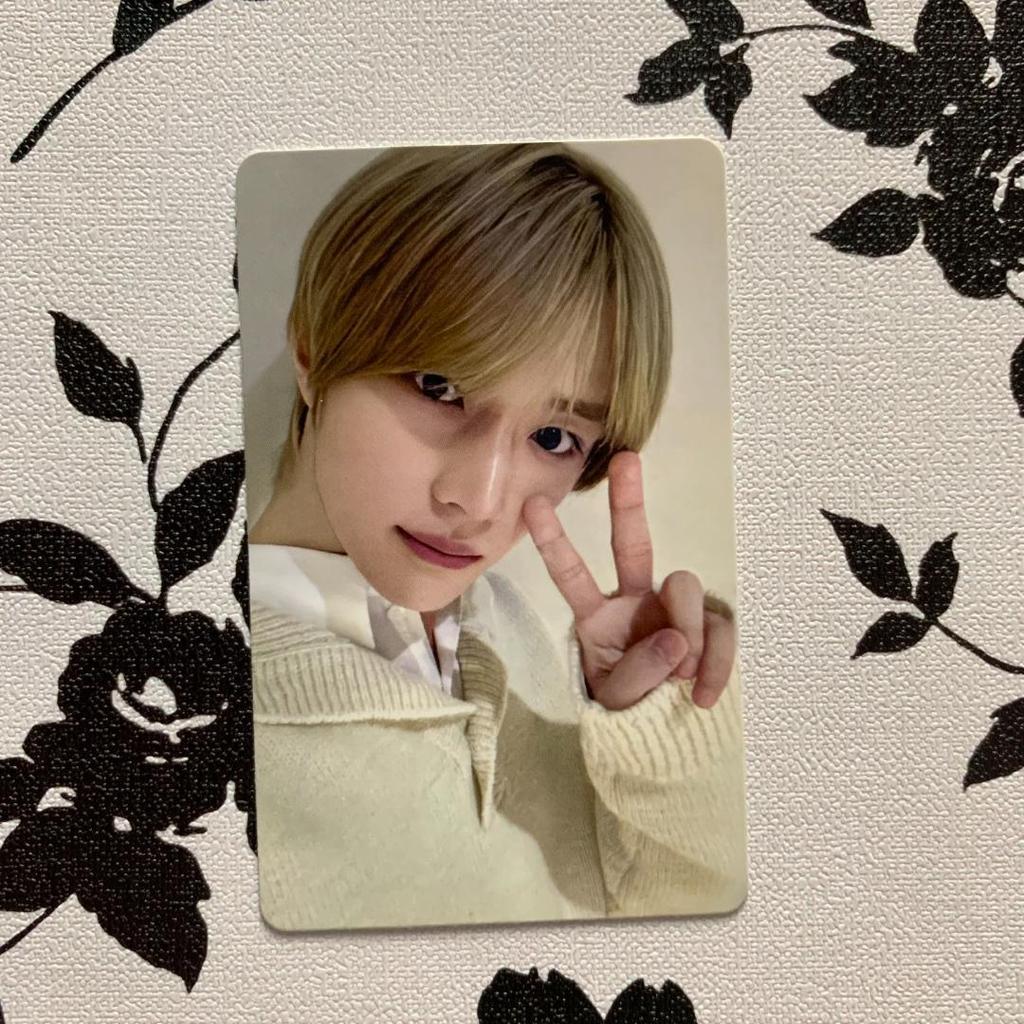 [USED] TXT Beomgyu New Membership Referral Campaign FC Bonus Trading Card