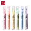 Deli Classic 6-Color Highlighter Pen Set