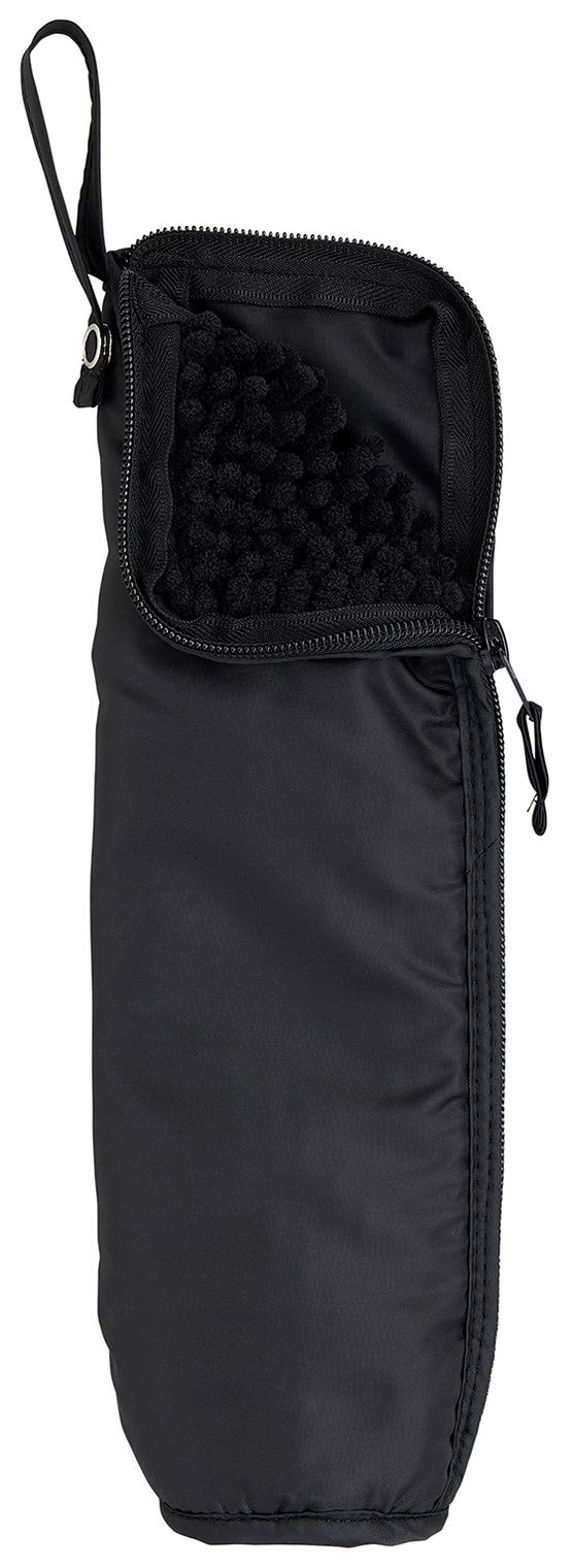 

Yamazaki Sangyo Folding Umbrella Case SUSU Antibacterial M Compatible with middle size Plain black 191321 (maximum 28cm)