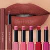 Women's Velvet Matte Lipstick Long-Lasting Non-Stick Cup Waterproof Nude Deep Red Lipstick Makeup 6 Colors Sexy Red Lip Gloss