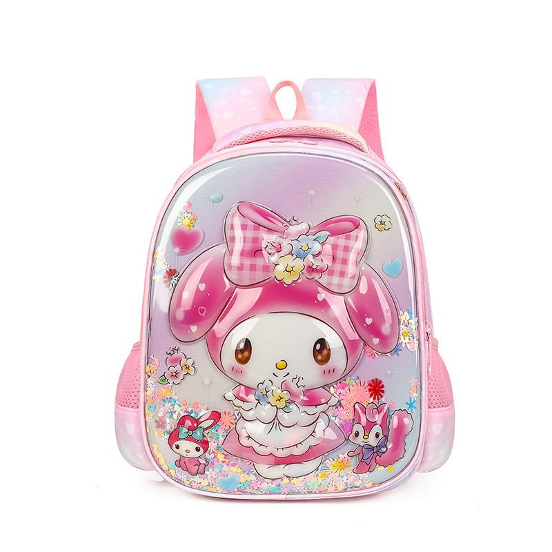 Adorable Cartoon School Backpack For Girls With Hard Shell Design For Ages 3 To 6