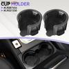 2PCS Center Console Drink Cup Holder ert LR087454 LR021330 For Land Rover L322 L405 LR3 LR4 Range Rover Sport Discovery