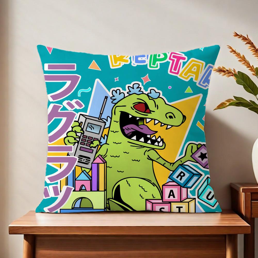 Rrugratss Rreptarr Cushion Cover For Pillow Printing Sofa Decoration Home Car Room Coffee Shop Office Nordic Simplicity