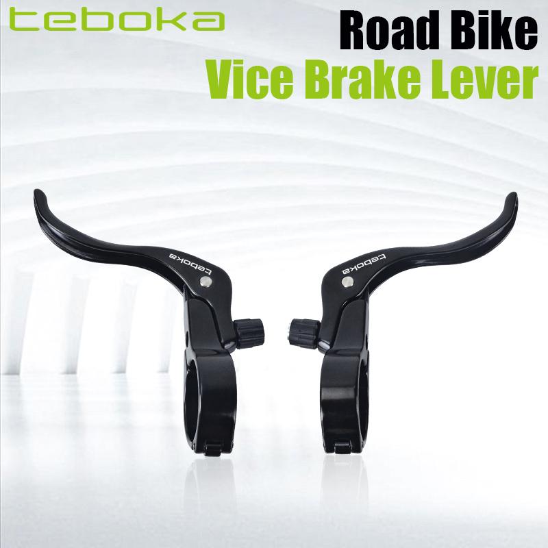 TEBOKA Road Bike Auxiliary Brake Handle Caliber 31.8mm Aluminum Alloy Curved Handle Brake Lever Bicycle Hand Brake